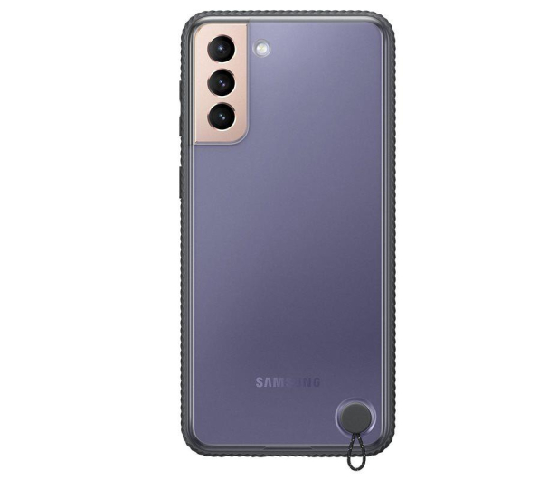 Samsung Clear Protective Cover do Galaxy S21+ Black - 617451 - zdjęcie 3
