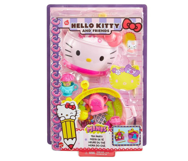 Mattel Hello Kitty Zestaw Miniprzygoda Czajniczek Herbatka - 1015215 - zdjęcie 5