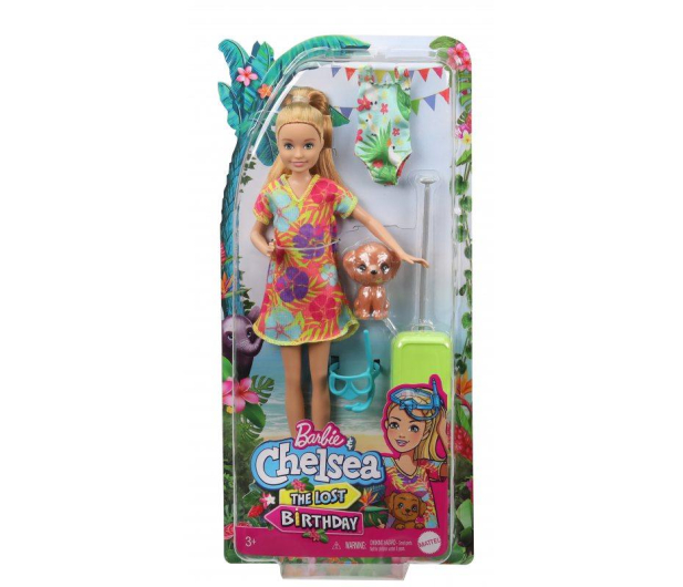 Barbie Chelsea The Lost Birthday Wakacyjna lalka Stacie - 1016342 - zdjęcie 6