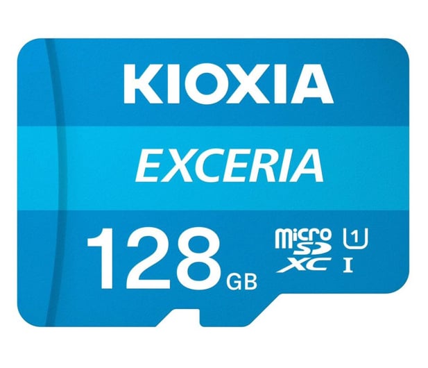 KIOXIA 128GB microSDXC Exceria 100MB/s C10 UHS-I U1 - 637073 - zdjęcie