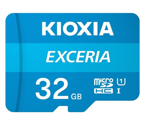 KIOXIA 32GB microSDHC Exceria 100MB/s C10 UHS-I U1 - 636679 - zdjęcie 1
