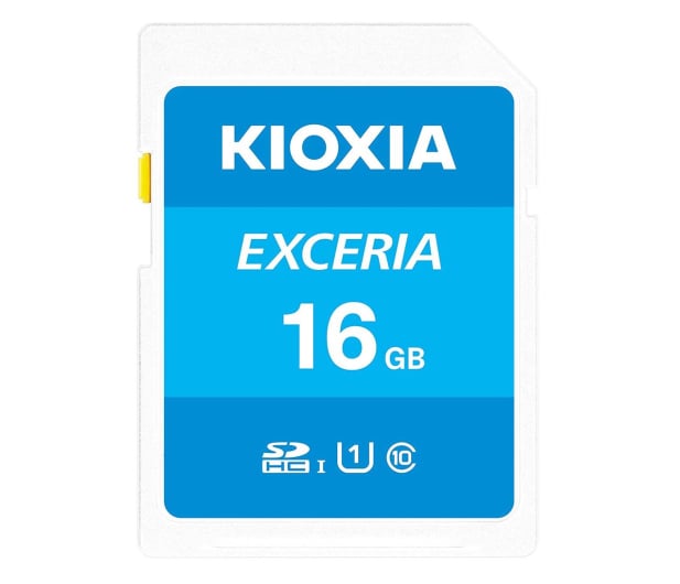 KIOXIA 16GB SDHC Exceria 100MB/s C10 UHS-I U1 - 636688 - zdjęcie 1
