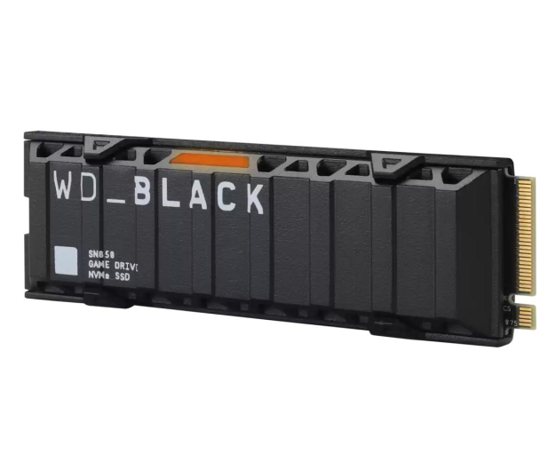 WD 1TB M.2 PCIe Gen4 NVMe Black SN850 Heatsink - 633193 - zdjęcie 4