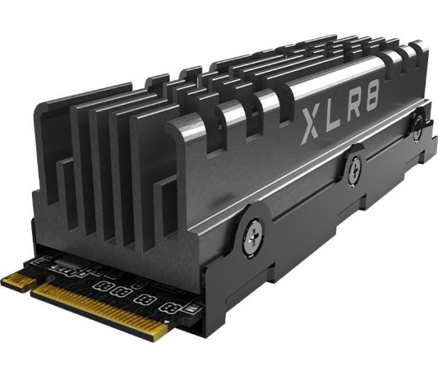 PNY 500GB M.2 PCIe Gen4 NVMe XLR8 CS3040 Heatsink - 635773 - zdjęcie 2