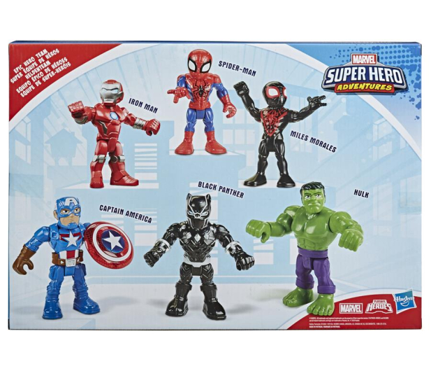 Hasbro Super Hero Adventures Epic Hero Figurki Team Pack - 1016577 - zdjęcie 5