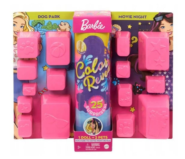 Barbie Color Reveal Kolorowa Maksiniespodzianka - 1008275 - zdjęcie 3