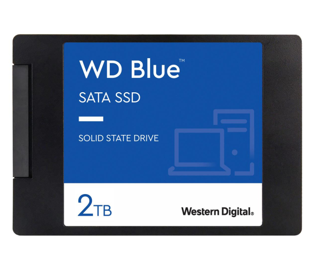 WD 2TB 2,5" SATA SSD Blue - 380317 - zdjęcie
