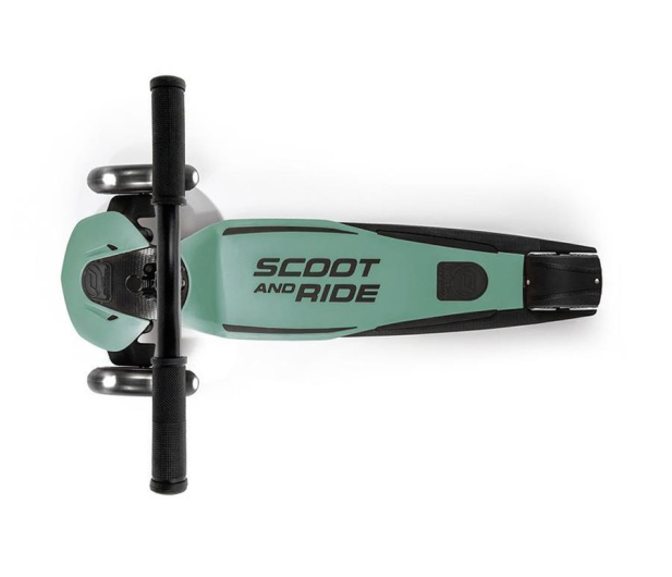 Scoot & Ride Highwaykick 5 LED + Kask Ochronny S-M Forest - 1036881 - zdjęcie 4
