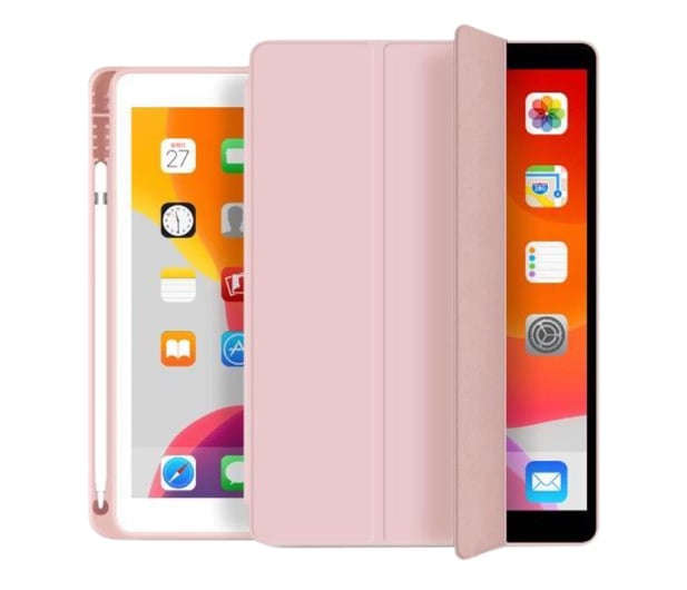 Tech-Protect SmartCase Pen do iPad (9./8./7. gen) pink - 639141 - zdjęcie