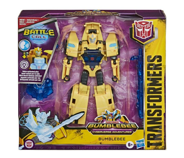 Hasbro Transformers Cyberverse Battle Call Trooper Bumblebe - 1015930 - zdjęcie 3