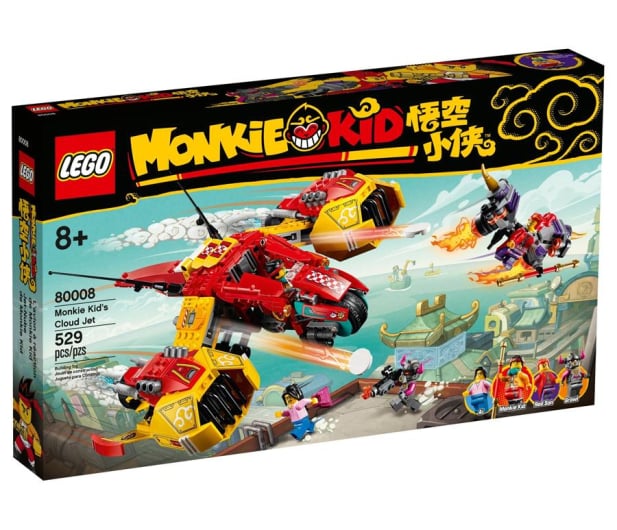 LEGO Monkie Kid Odrzutowiec Monkie Kida - 1016233 - zdjęcie