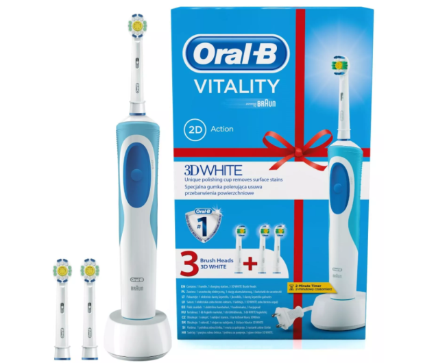 Oral-B Vitality 3D White + EB18-2 - 262870 - zdjęcie