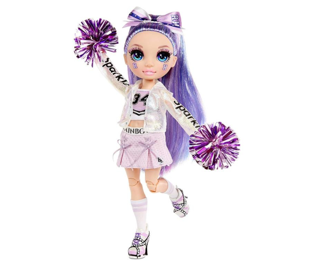 Rainbow High Cheer Doll - Violet Willow (Purple) - 1014497 - zdjęcie 2