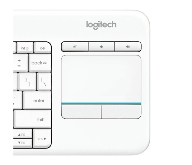 Logitech Wireless Touch K400 Plus biała - 276511 - zdjęcie 5