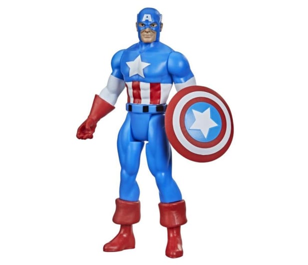 Hasbro Marvel Legends Retro Captain America - 1016312 - zdjęcie 2