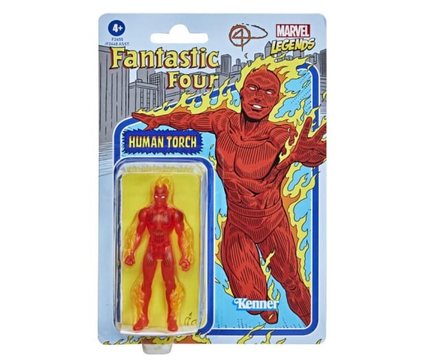 Hasbro Marvel Legends Retro Human Torch - 1016315 - zdjęcie