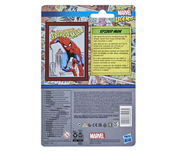 Hasbro Marvel Legends Retro Spider-Man - 1016314 - zdjęcie 3