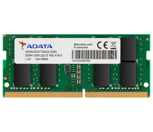 ADATA 16GB (1x16GB) 3200MHz CL22 - 642339 - zdjęcie 2