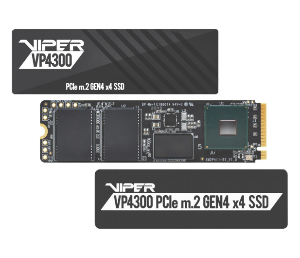 Patriot 2TB M.2 PCIe Gen4 NVMe Viper VP4300 - 646473 - zdjęcie
