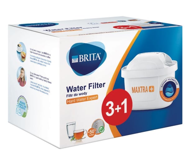 Brita Wkład filtrujący MAXTRA+ (3+1szt) Hard Water Expert - 1018178 - zdjęcie 2