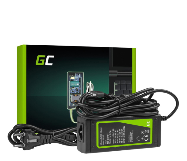 Green Cell USB-C 45W do laptopów, tabletów, telefonów - 641636 - zdjęcie