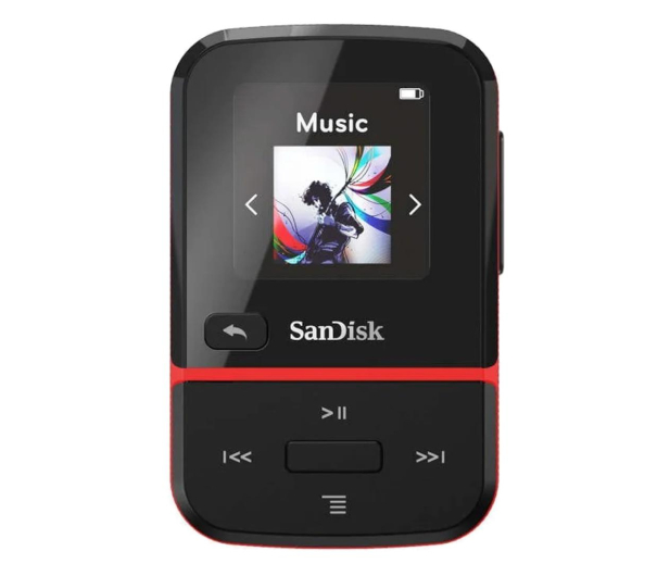 SanDisk Clip Sport Go 16GB czerwony - 642839 - zdjęcie