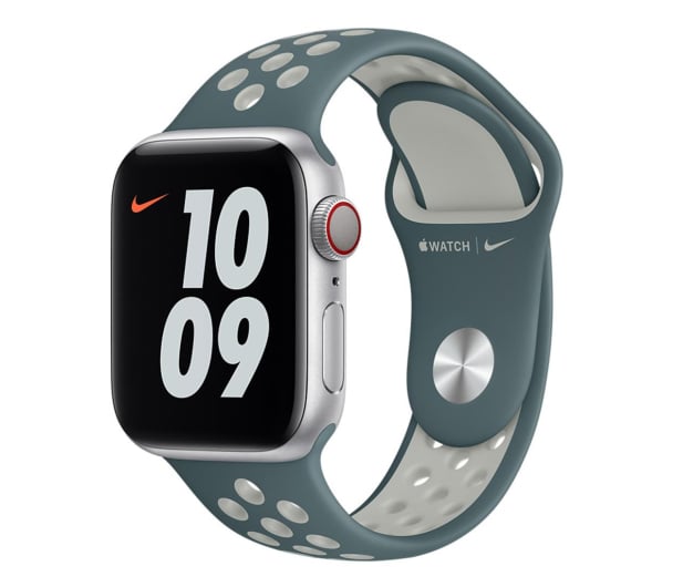 Apple Pasek Sportowy Nike do Apple Watch Hasta / Silver - 648815 - zdjęcie