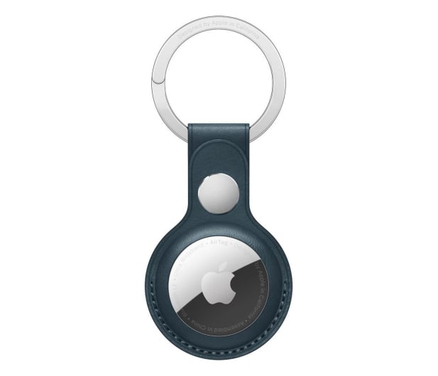 Apple Skórzany brelok do AirTag bałtycki błękit - 648803 - zdjęcie