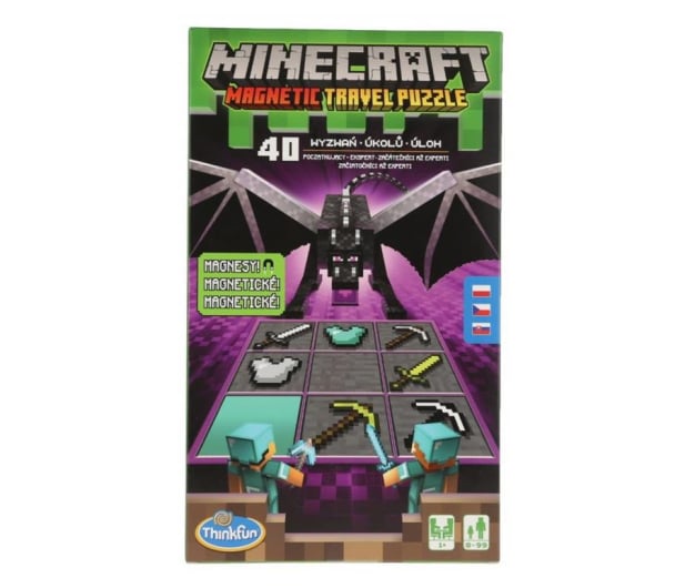 Ravensburger Minecraft: Magnetic Travel Puzzle - 1017071 - zdjęcie