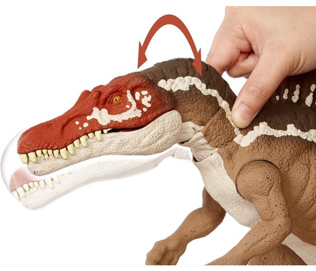 Mattel Jurassic World Mega gryz Spinozaur - 1018647 - zdjęcie 6