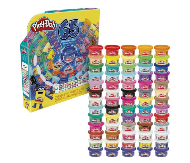 Play-Doh Tuby uzupełniające 65 pak - 1018908 - zdjęcie 3
