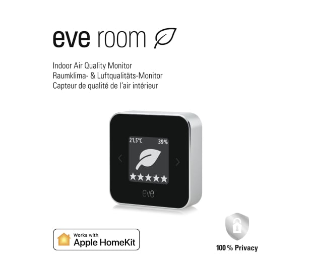 EVE Room - monitor jakości powietrza temp. i wilgotności - 739237 - zdjęcie 3