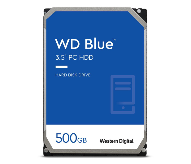 WD BLUE 500GB 7200obr. 32MB CMR - 276126 - zdjęcie