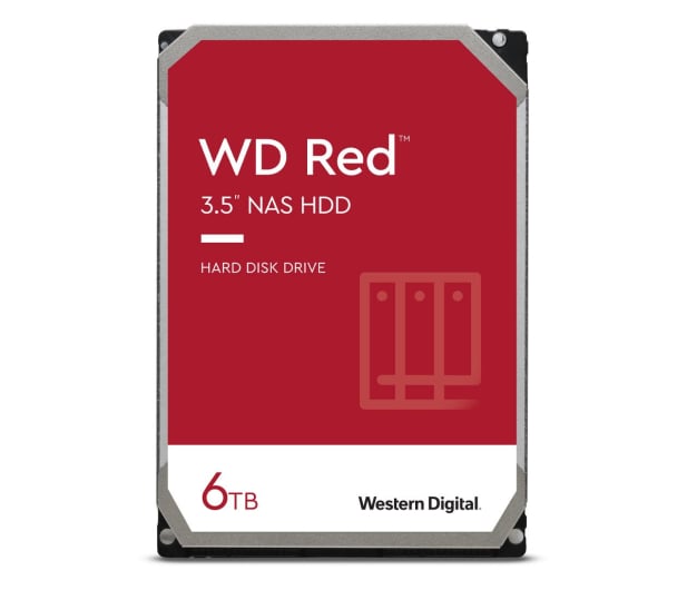 WD RED 6TB 5400obr. 256MB DM-SMR - 204016 - zdjęcie 1