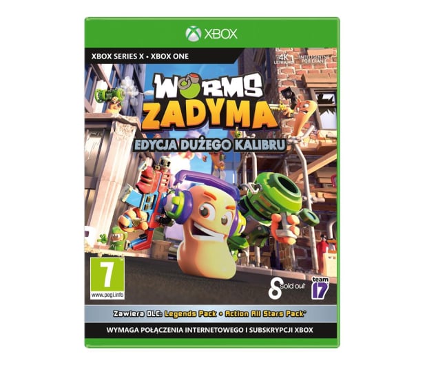 Xbox Worms Zadyma: Edycja Dużego Kalibru - 642175 - zdjęcie