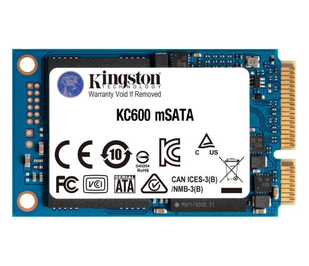 Kingston 256GB mSATA SSD KC600 - 640201 - zdjęcie