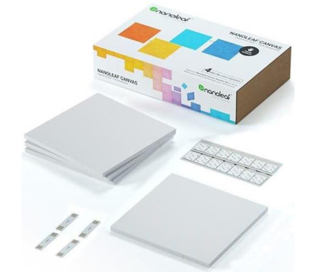 Nanoleaf Canvas Smarter Kit (4 panele, kontroler) - 651655 - zdjęcie 2