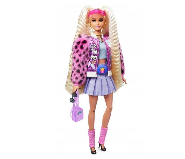 Barbie Fashionistas Extra Moda Lalka z akcesoriami - 1019254 - zdjęcie 2