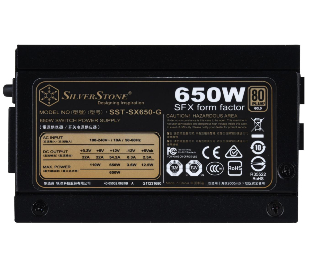 SilverStone SX650 650W 80 Plus Gold - 648225 - zdjęcie 4