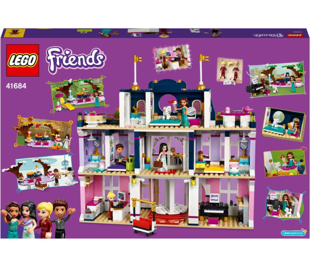 LEGO Friends 41684 Wielki hotel w mieście Heartlake - 1019908 - zdjęcie 8