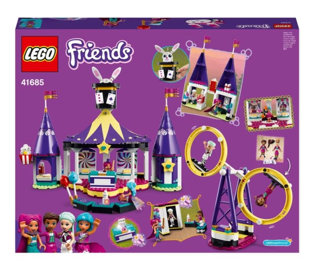 LEGO Friends 41685 Magiczne wesołe miasteczko z kolejką - 1019909 - zdjęcie 9