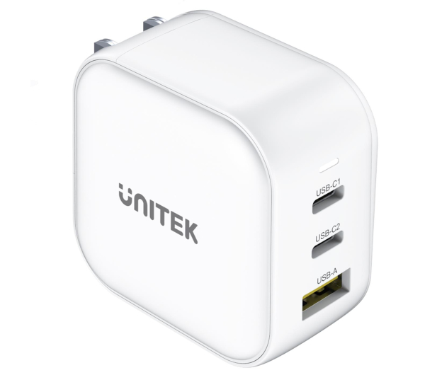 Unitek GaN 66W (QC 3.0, PD, 2x USB-C, USB-A) - 648961 - zdjęcie 2