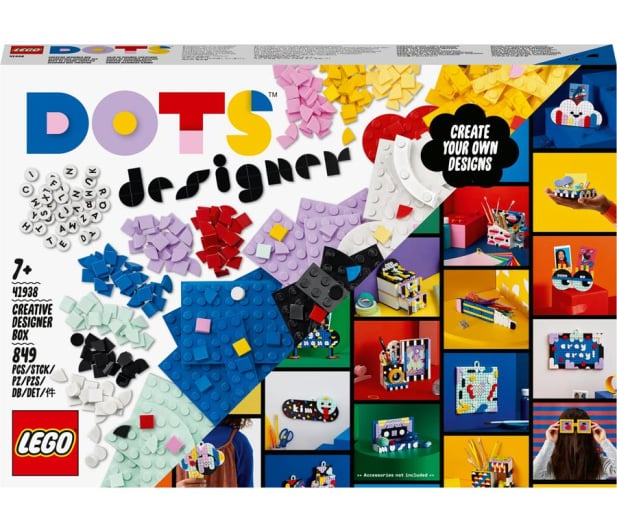 LEGO DOTS 41938 Zestaw kreatywnego projektanta - 1019923 - zdjęcie