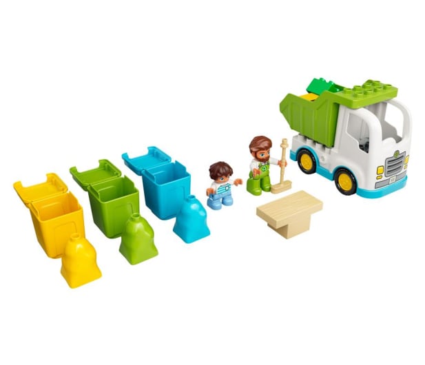 LEGO DUPLO 10945 Śmieciarka i recykling - 1019940 - zdjęcie 8