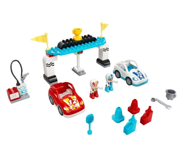 LEGO DUPLO 10947 Samochody wyścigowe - 1019944 - zdjęcie 10