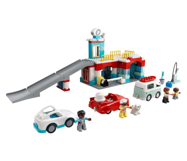 LEGO DUPLO 10948 Parking piętrowy i myjnia samochodowa - 1019945 - zdjęcie 10
