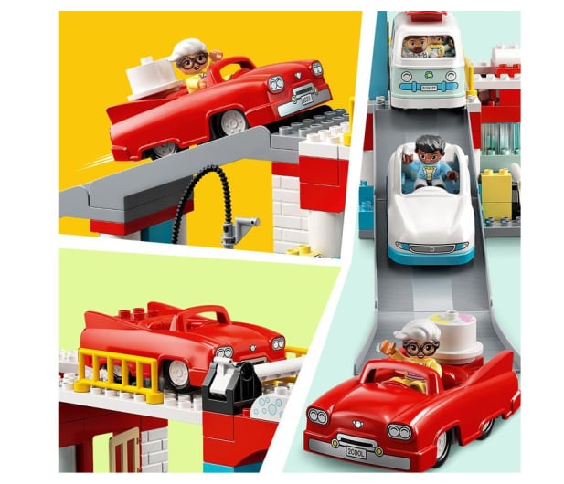 LEGO DUPLO 10948 Parking piętrowy i myjnia samochodowa - 1019945 - zdjęcie 7