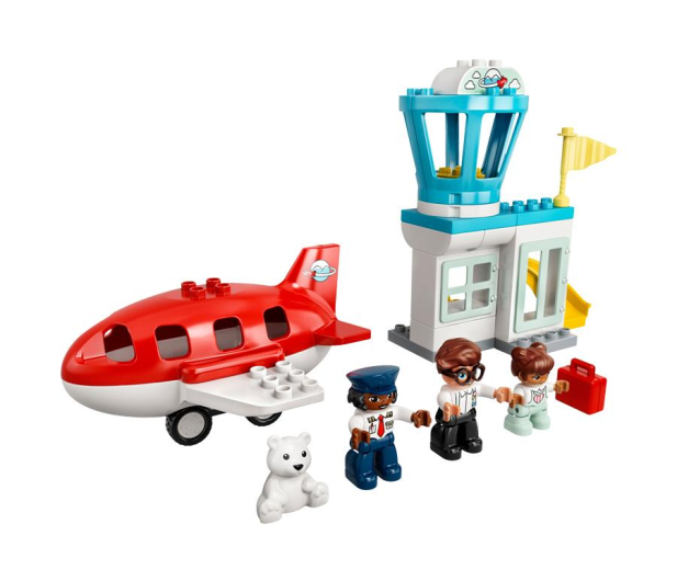 LEGO DUPLO 10961 Samolot i lotnisko - 1019952 - zdjęcie 2