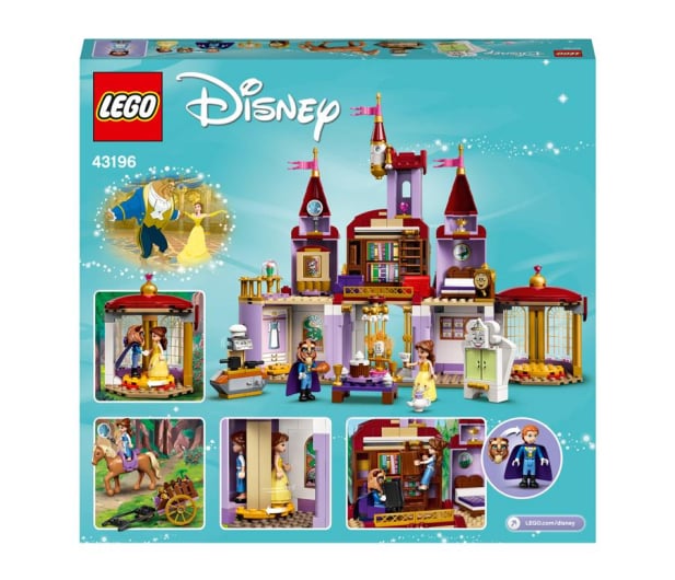 LEGO Disney Princess 43196 Zamek Belli i Bestii - 1020011 - zdjęcie 12