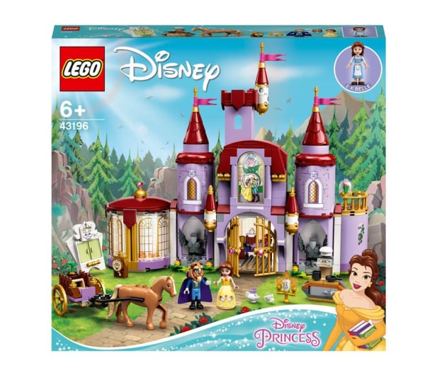 LEGO Disney Princess 43196 Zamek Belli i Bestii - 1020011 - zdjęcie 1